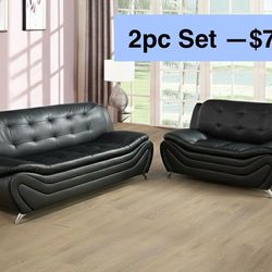 FREE DELIVERY💥Brand New 💥2PC Sofa, Loveseat Set