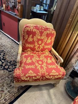 2 Louis XV provincial-style bergère chairs ($400, but open to negotiations)