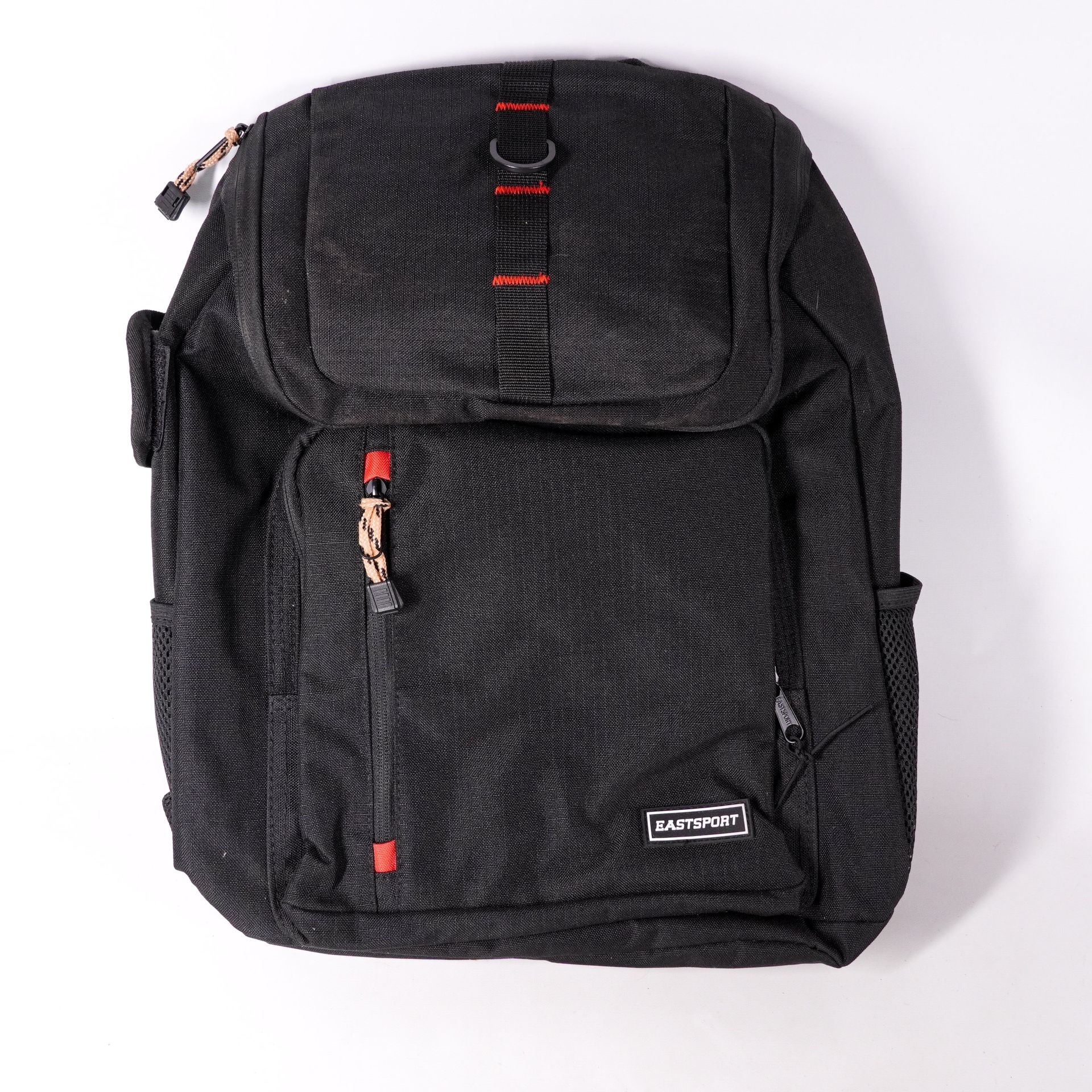 18" Eastsport Black Backpack Book Bag