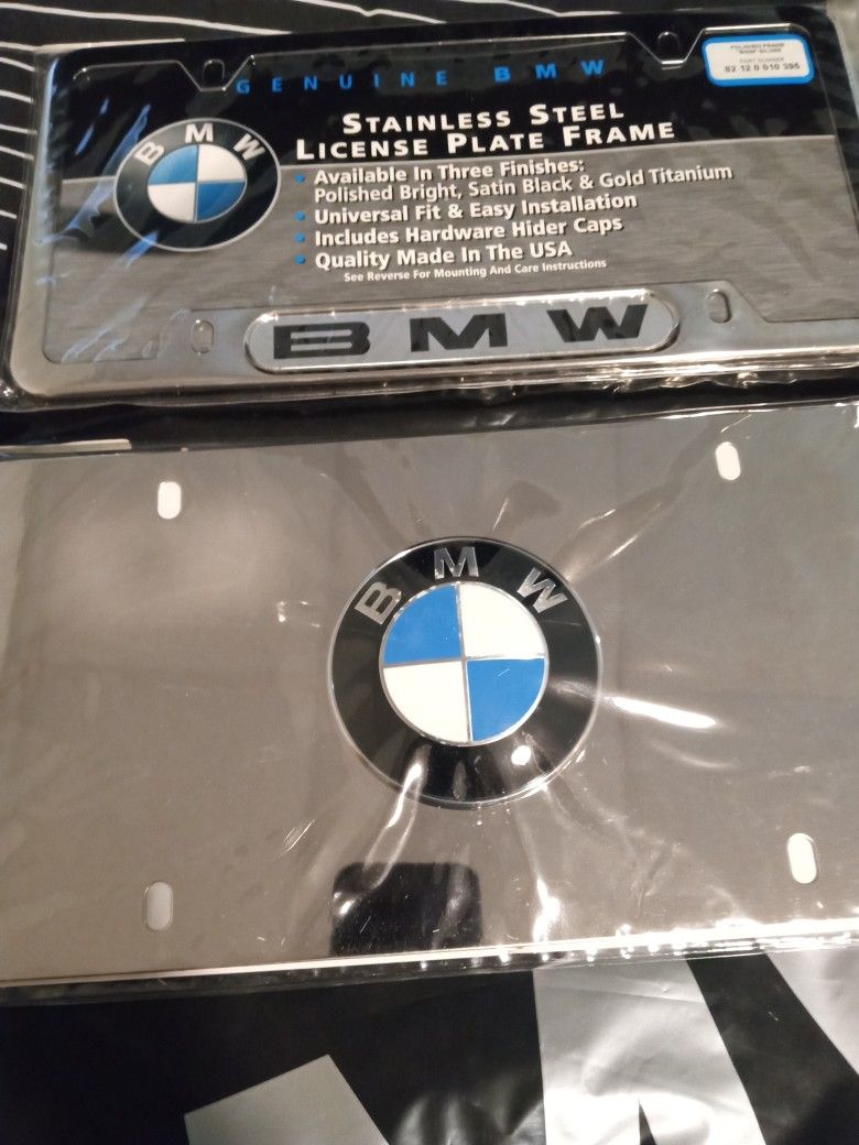 Pure BMW Accessories From Dealership All New, Paid Over $200 For Group.
