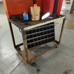 2' X  4' Rolling Steel Cart