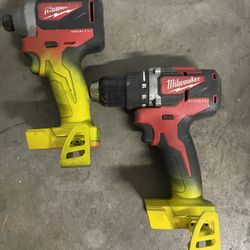 Milwaukee Drill And Impact 