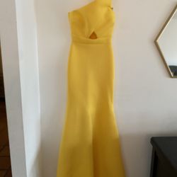 Yellow Long Dress