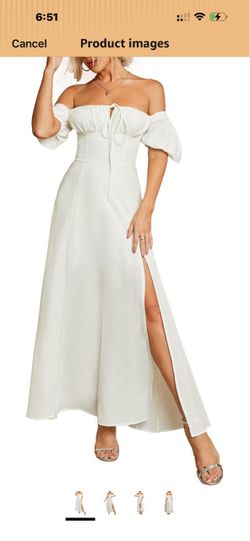 White dress