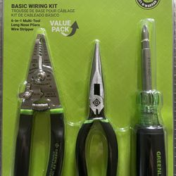 GreenLee Basic Wiring Kit