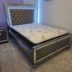 Queen Bed Only & Mattress Set $749