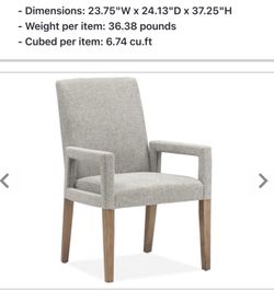Dining chairs