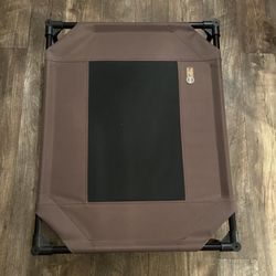 Elevated Dog Bed with Two Canopies