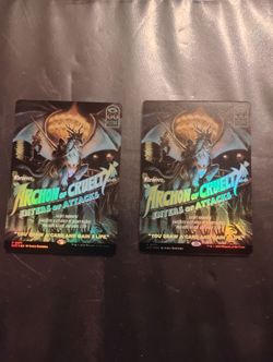 2 Archon Of Cruelty Movie Poster Promo Cards