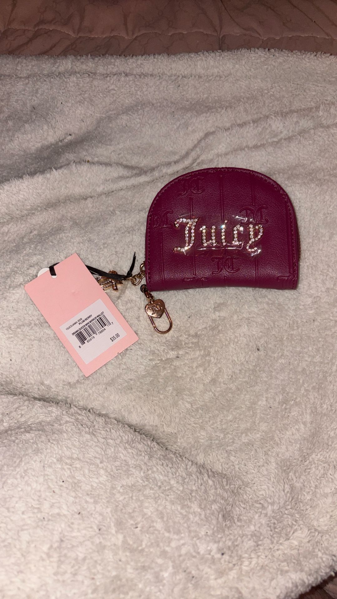 Juicy Couture Wallet - Purple/ Gold