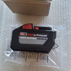 Milwaukee 18v 12.0ah Battery $150 Firm 