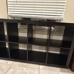 Black shelf