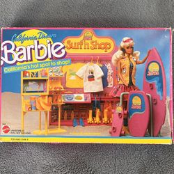 1980’s California Dream Barbie Surf N Shop (Incomplete)