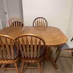 Table with 6 Chairs