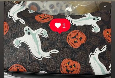 Halloween Ghost Pumpkin Print Bag