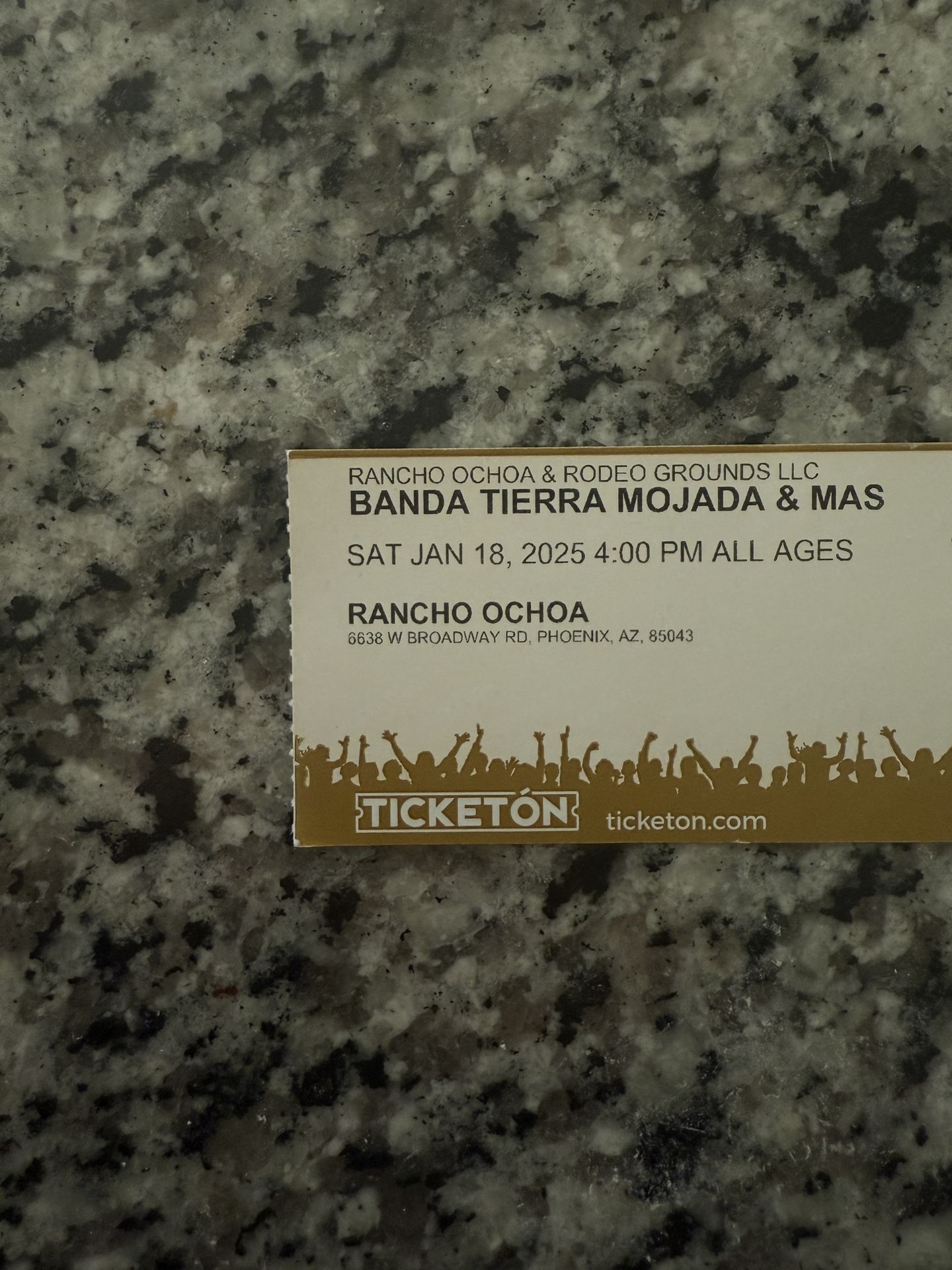 2 Rancho Ochoa Tickets