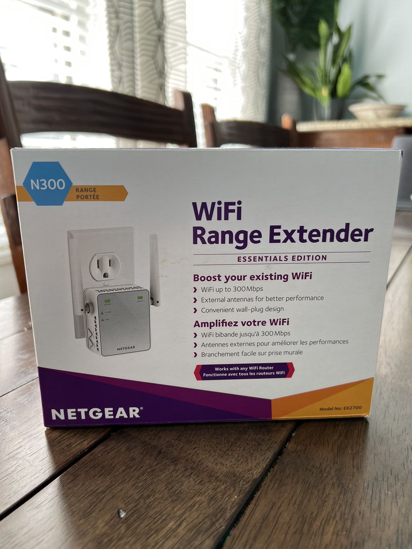 WiFi Range Extender | NETGEAR  N300 | Brand New