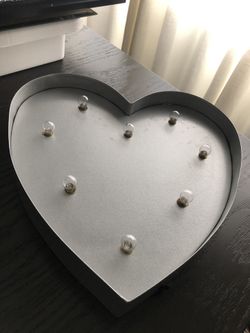 Light up heart