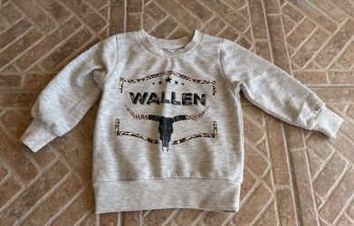 Wallen 3-4 T.    Long Sleeve Sweat Shirt