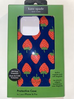 Kate Spade New York Apple iPhone 16 Pro Protective Case-New In Box