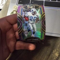 Barry Sanders Football Card 