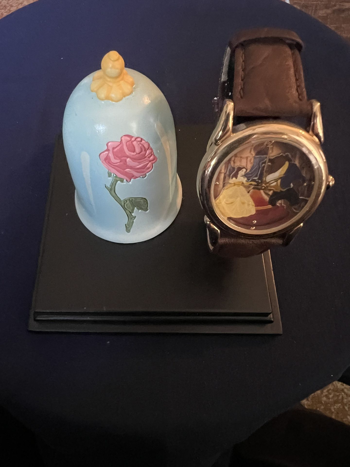 Walt Disney Everlasting Time Collection Limited Edition Beauty & Beast watch NIB