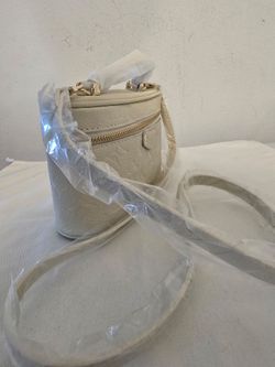 White Mini Vanity Bag