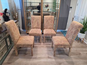 Beautiful Upholstered Dining Chairs - Set of 4