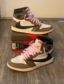Jordan 1 travis scott mocha size 8.5
