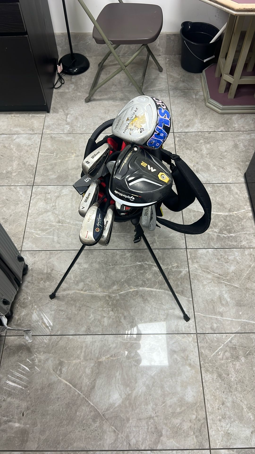 Golf Club Set With Bag