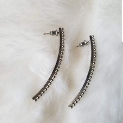 Silver earrings 