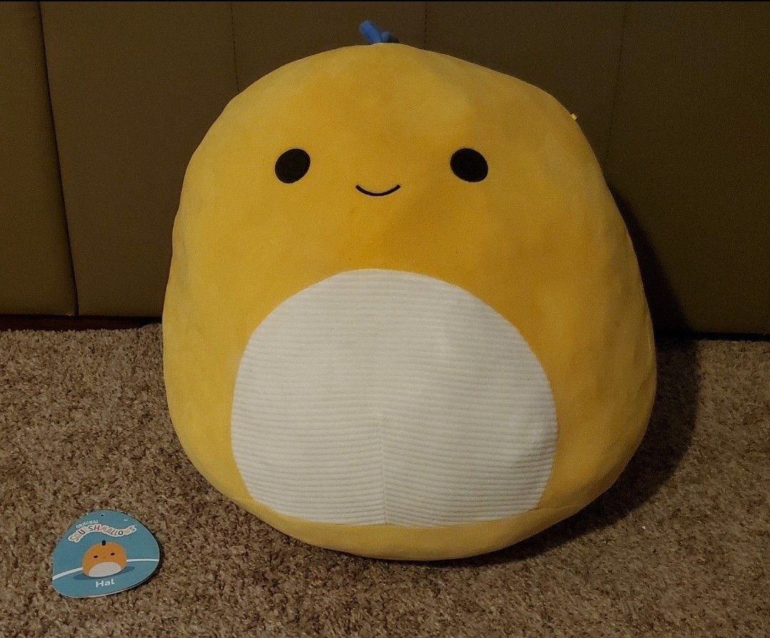 Squishmallow 16" Hal The Yellow Dinosaur