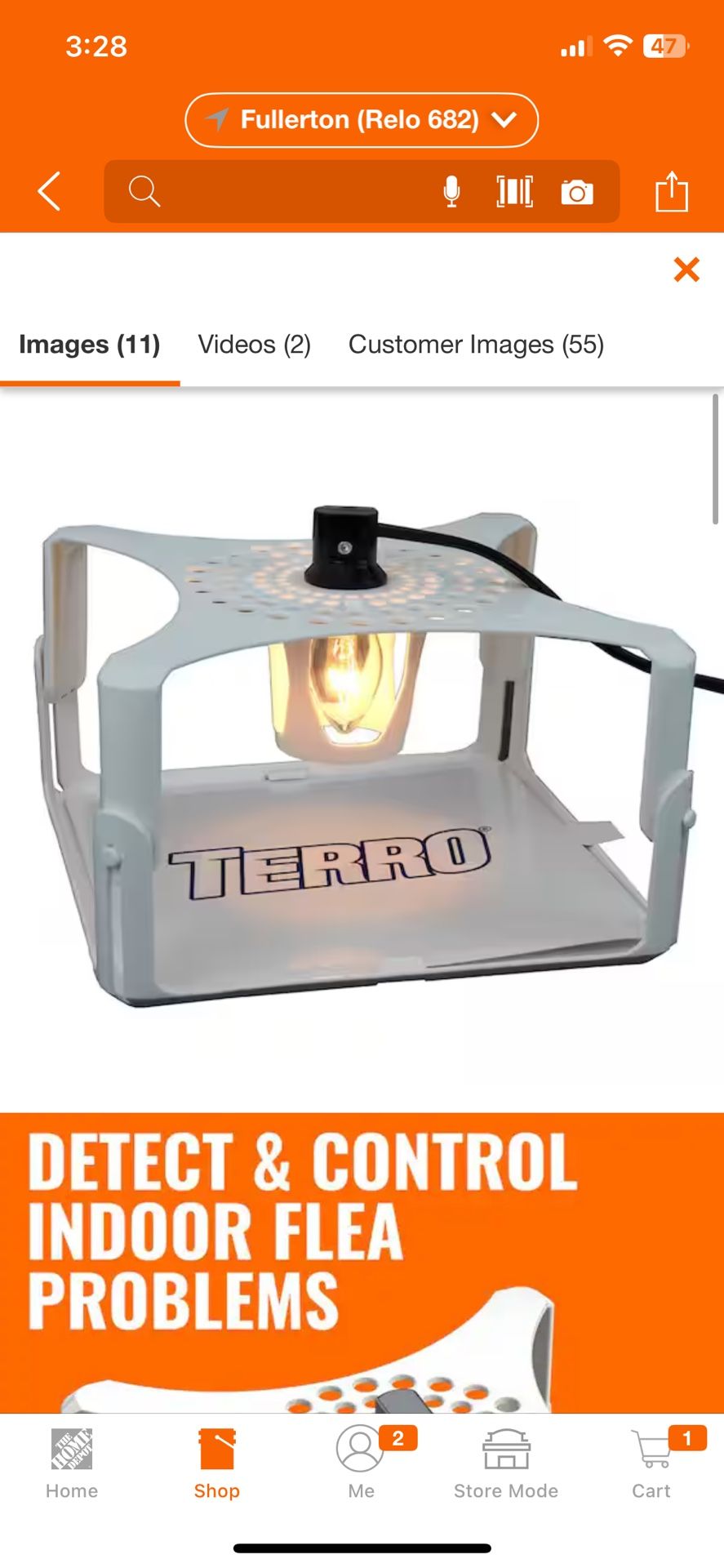TERRO Refillable Flea Trap