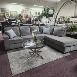 2 PC FABRIC SECTIONAL 