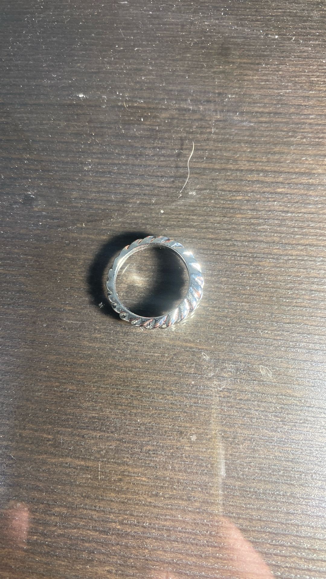 18 K White Gold Ring 3.2 Grams
