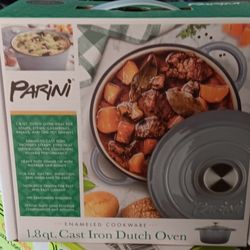 1.8 Qt Cast Iron Dutch Oven