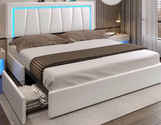 Queen bed frame