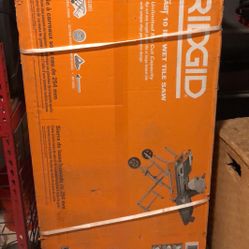 Ridgid Tile Saw 