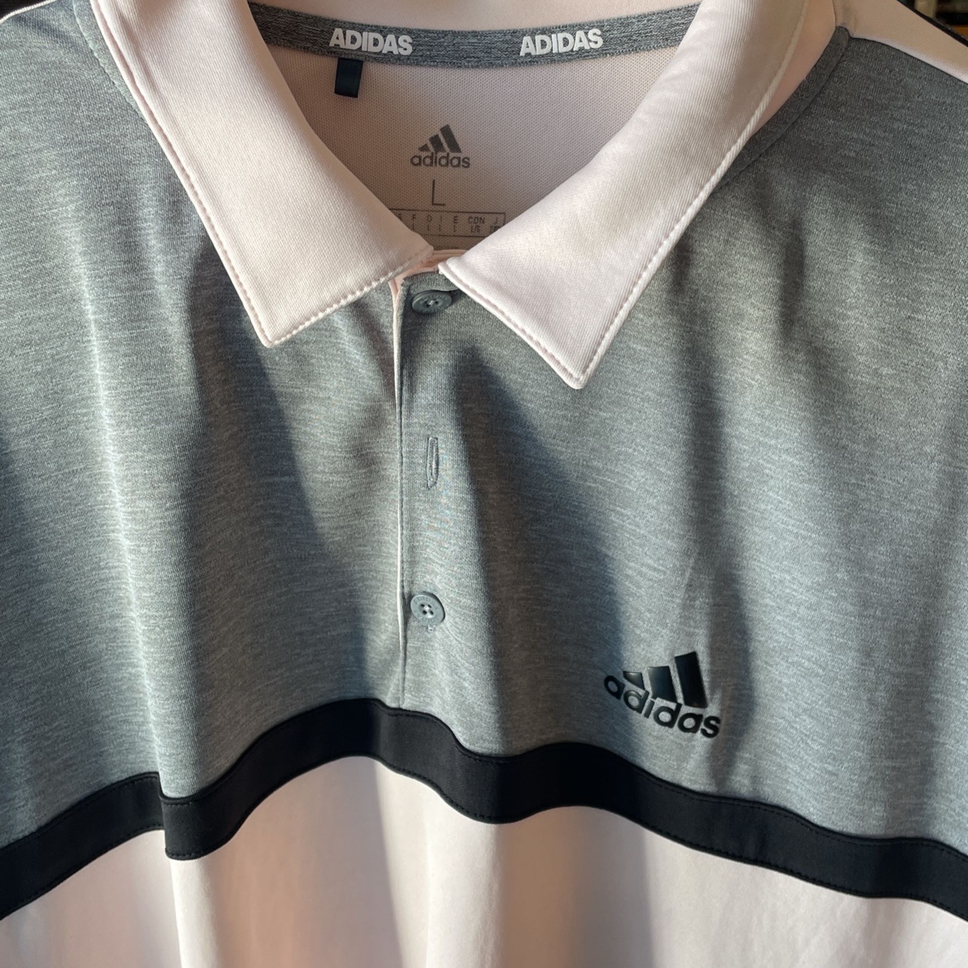 Adidas Collar Shirt Size L
