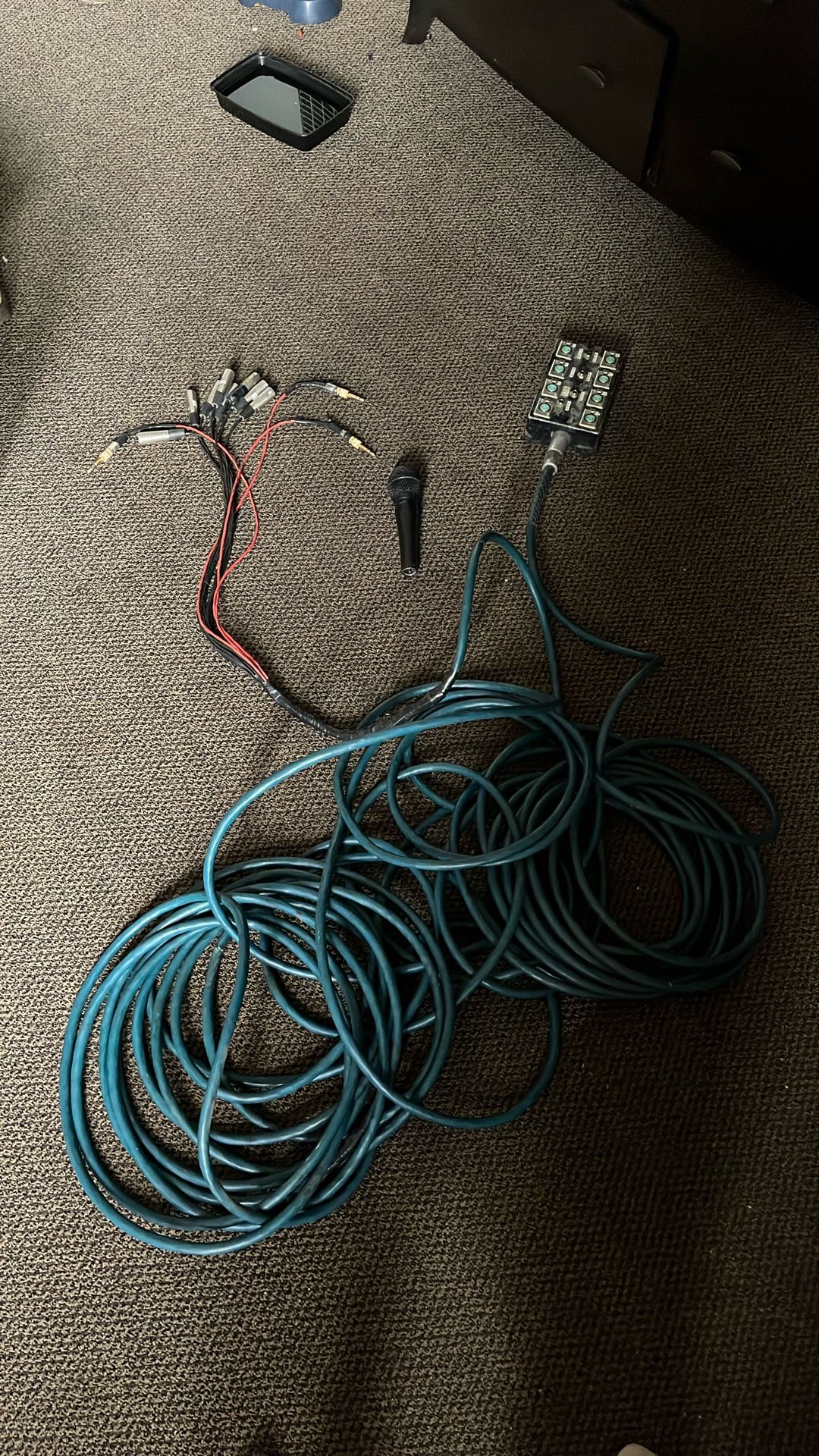 Custom Modified PA Input/output Splitter W/mic