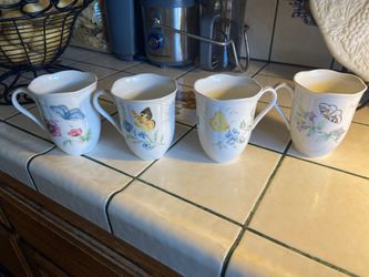 Antique coffee cups