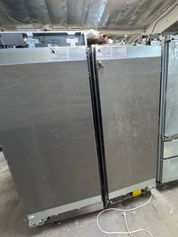 66” DACOR PANEL READY FRIDGE AND FREEZER COLUMNS