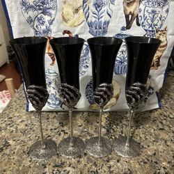 Skeleton Champagne Glass