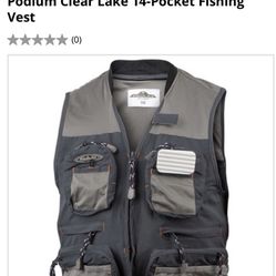 Fishing sports vest