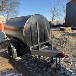 500 Gallon Fueling/ water trailer.