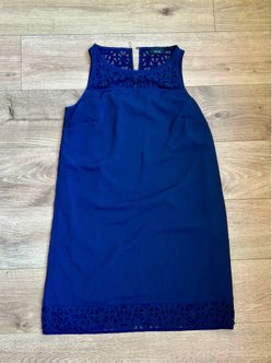Apt. 9 Blue Sleeveless Dress Size S