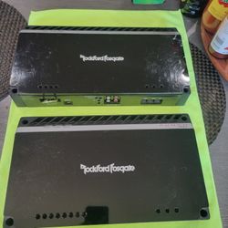 2 AMPLIFIER ROCKFORD FOSGATE 