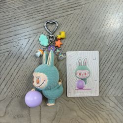 THE MONSTERS Labubu Lazy Yoga DIY Keychain - Zone Out