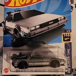 Hotwheels DeLorean Hover Super Treasure Hunt