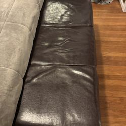 Brown Ottoman With Storage